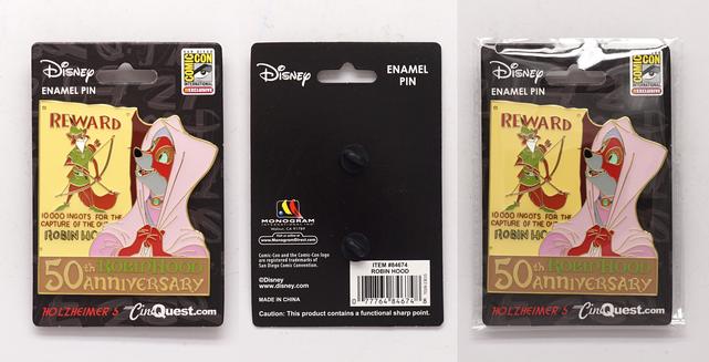 Two New Pins Arrive For Robin Hood 50th Anniversary